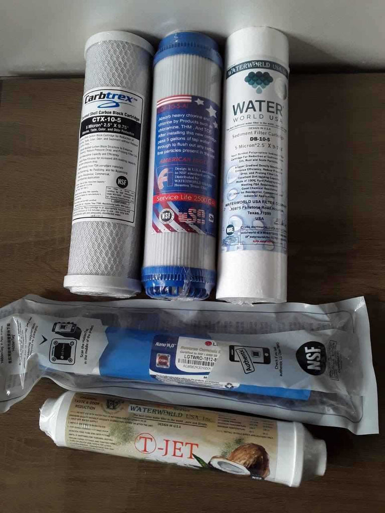 Kit de 5 Cartouches pour Osmoseur - SOCRALINE