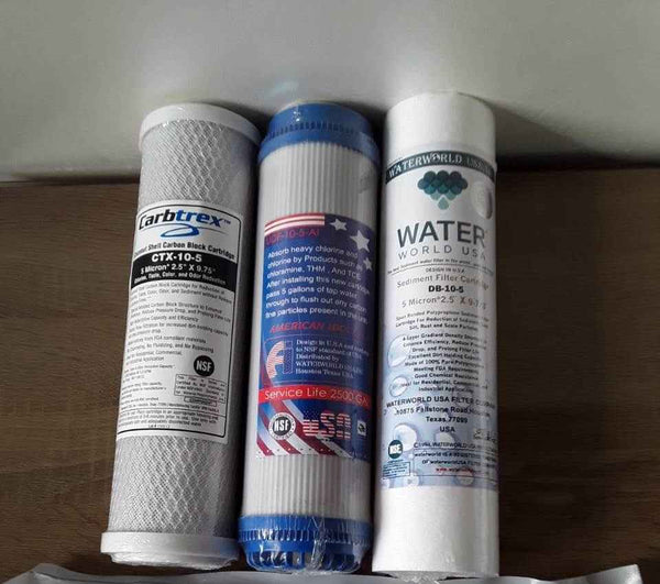 KIT FILTRATION : Sédiments - Charbon actif - Charbon bloc - SOCRALINE