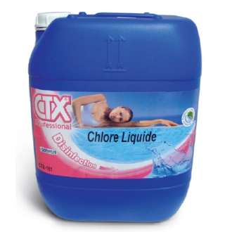Chlore liquide 20 litres - Provence Outillage