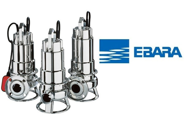 Pompe Vide Cave eaux chargées Ebara DW - SOCRALINE